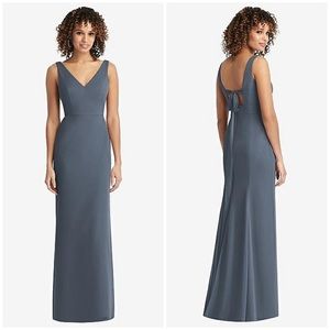 NWT Social Formal Trumpet Gown Silverstone Size 4